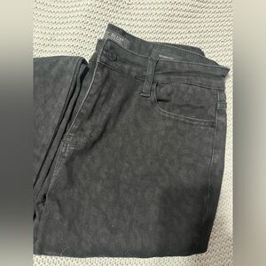 Judy blue black cheetah jean